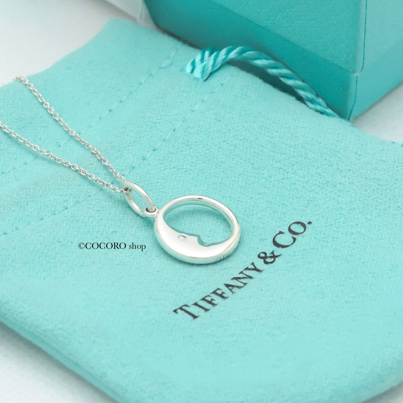 美品】ティファニー TIFFANY&Co. マンインザムーン ネックレス AG925