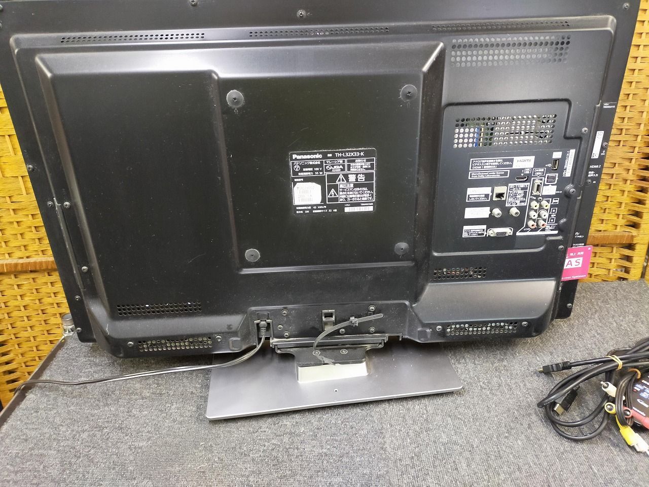 パナソニック VIERA 32型ハイビジョン液晶テレビ TH-L32X33-K 外付け