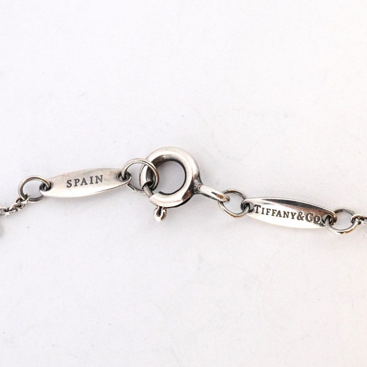 6jab0303-k】ティファニー ネックレス バイザヤード 1PD シルバー925