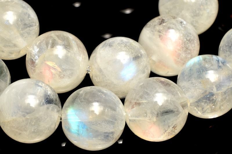 1点物】AAオーロラシラー☆マダガスカル産 レインボームーンストーン