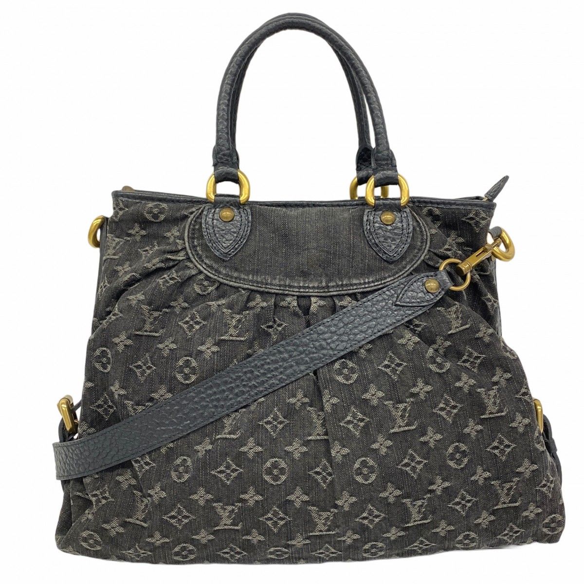 6ad4311-k】ルイヴィトン ハンドバッグ モノグラム・デニム ネオカヴィ  