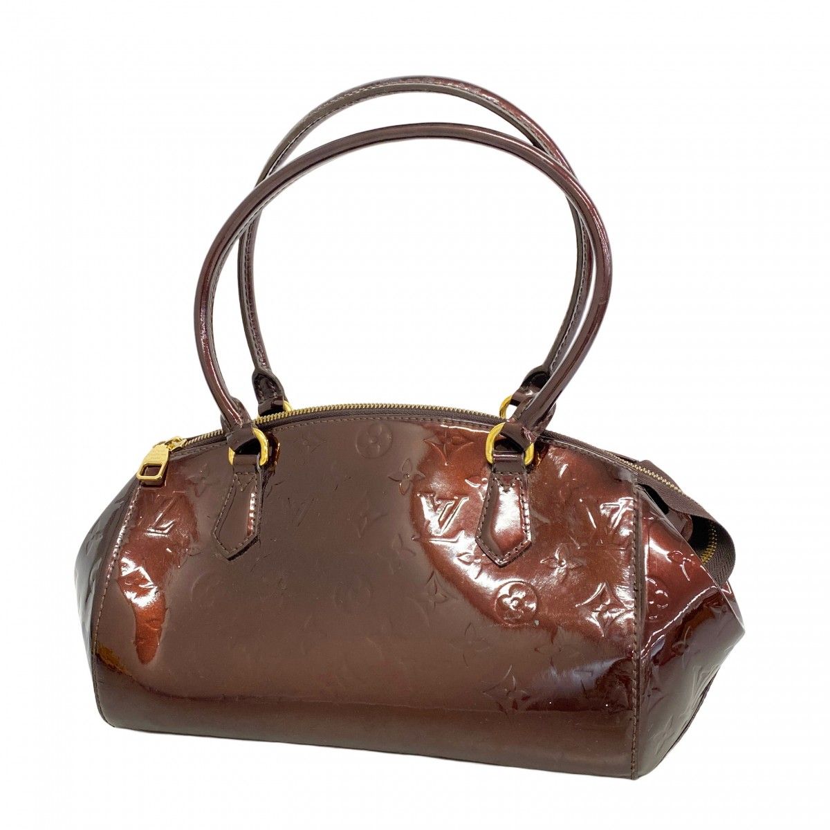 6ad4446-k】ルイヴィトン ハンドバッグ ヴェルニ シャーウッドPM  