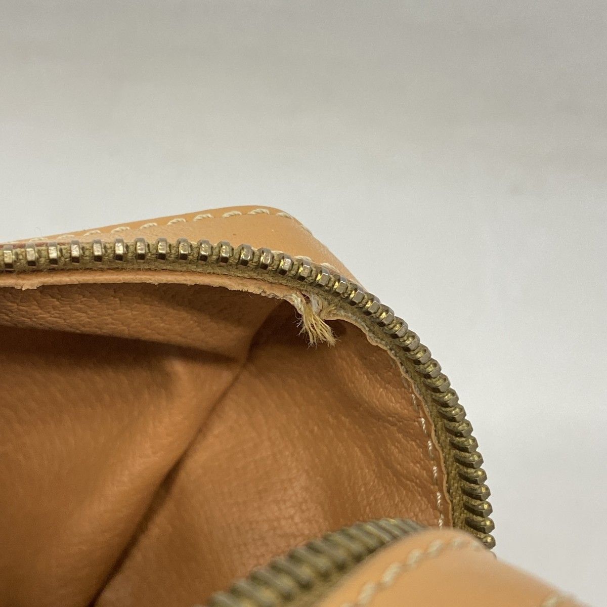 6ad4472】セリーヌ ハンドバッグ マカダム PVC ブラウン ゴールド金具