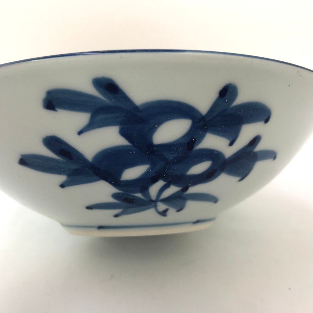 長期保管未使用品 有田焼 源右衛門窯 赤濃牡丹絵鉢 手描き 木箱付き