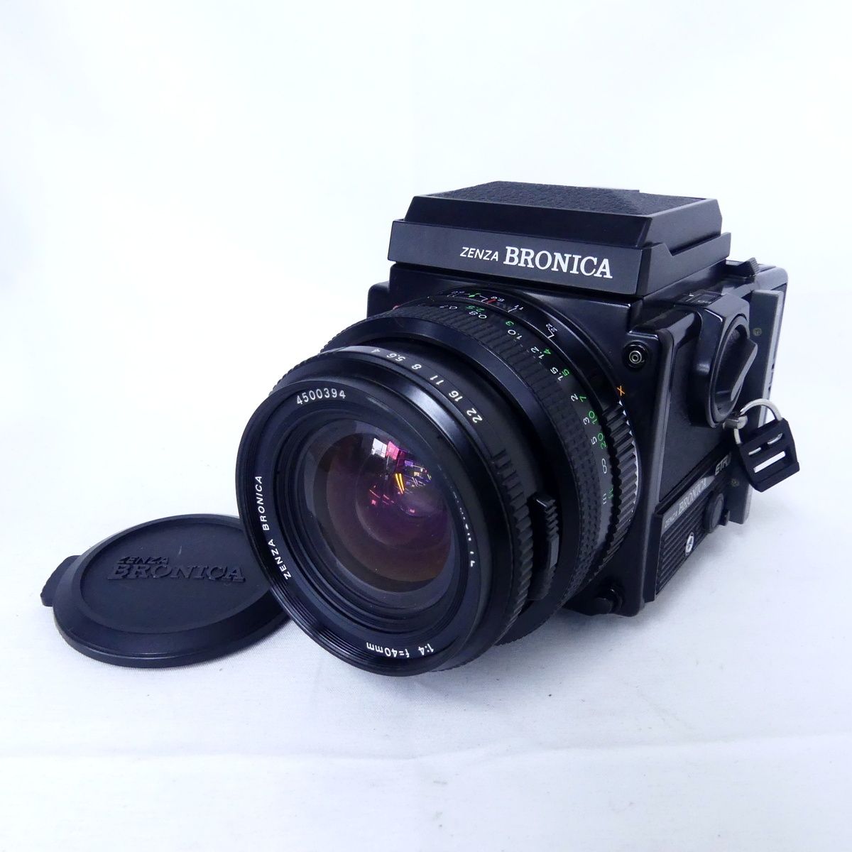 ZENZA BRONICA ゼンザブロニカ ETR Si + ZENZANON-PE 1:4 f=40mm 中判