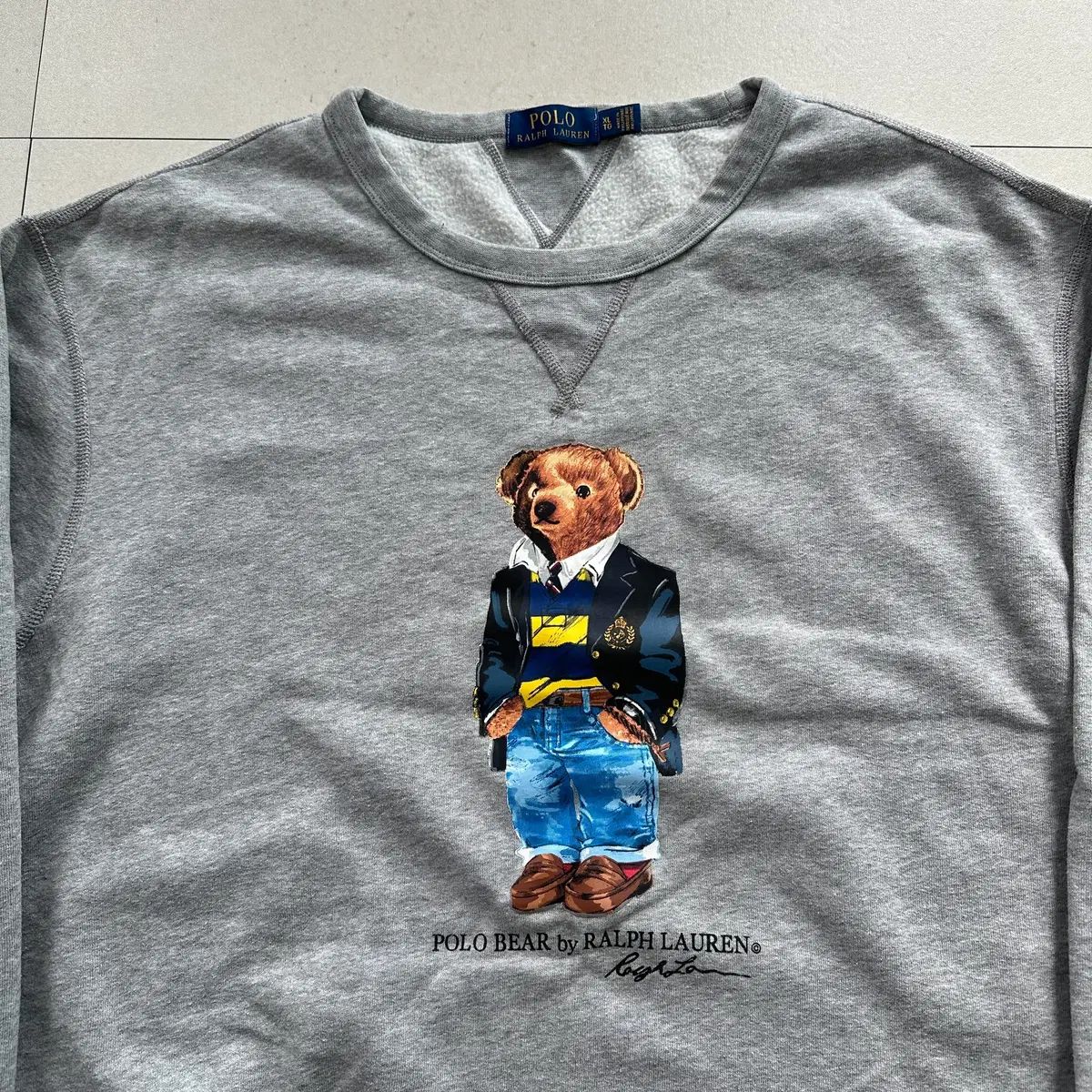 Ralph Lauren ポロベア スウェット　グレー POLO RALPH LAUREN ポロベア スウェット トレーナー グレー｜Yahoo