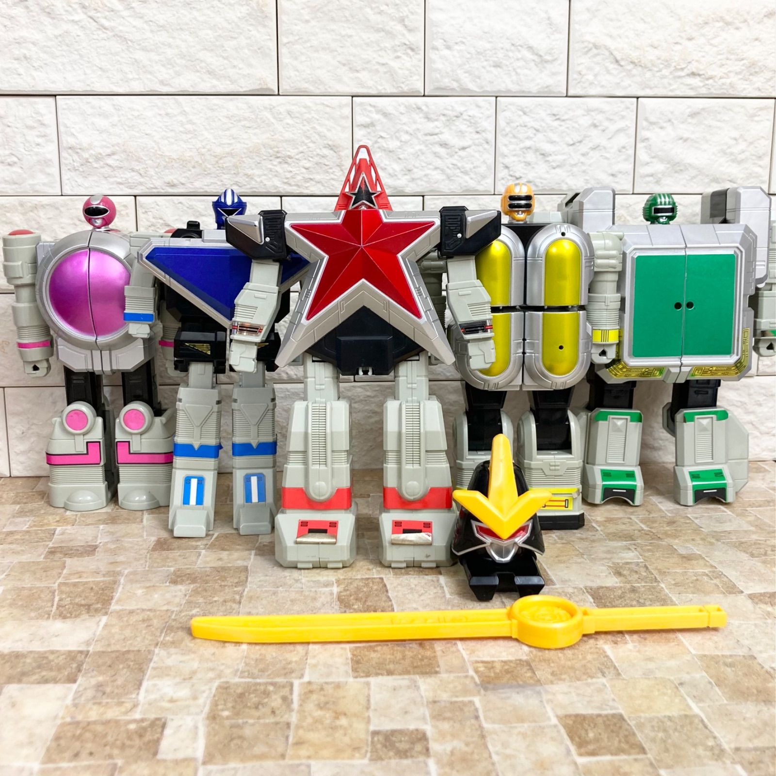 当時品】 超重合体 DX オーブロッカー 超力戦隊オーレンジャー BANDAI