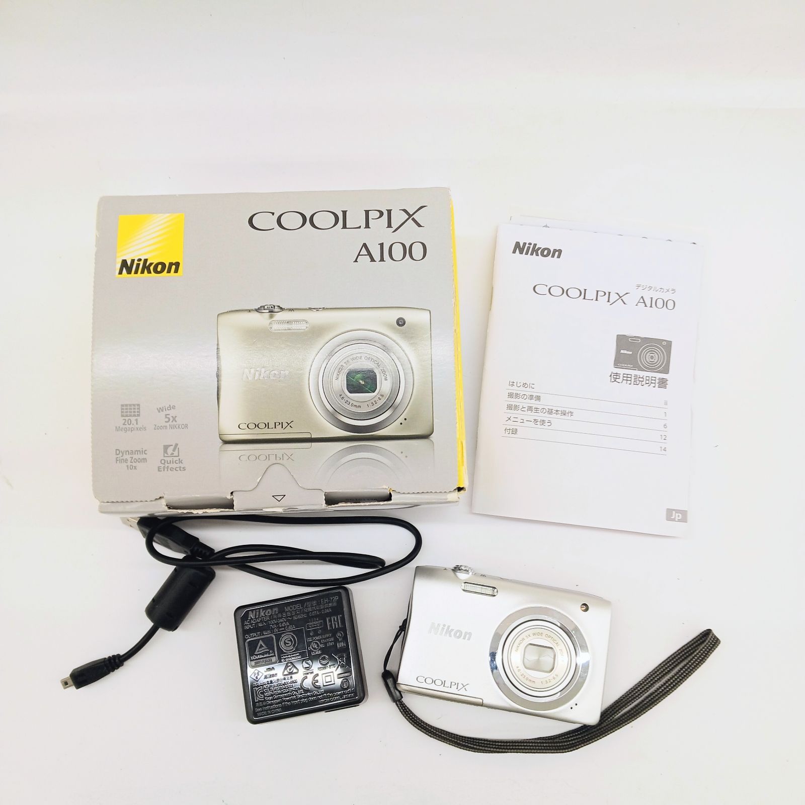 カメラ Nikon COOLPIX A100 シルバー