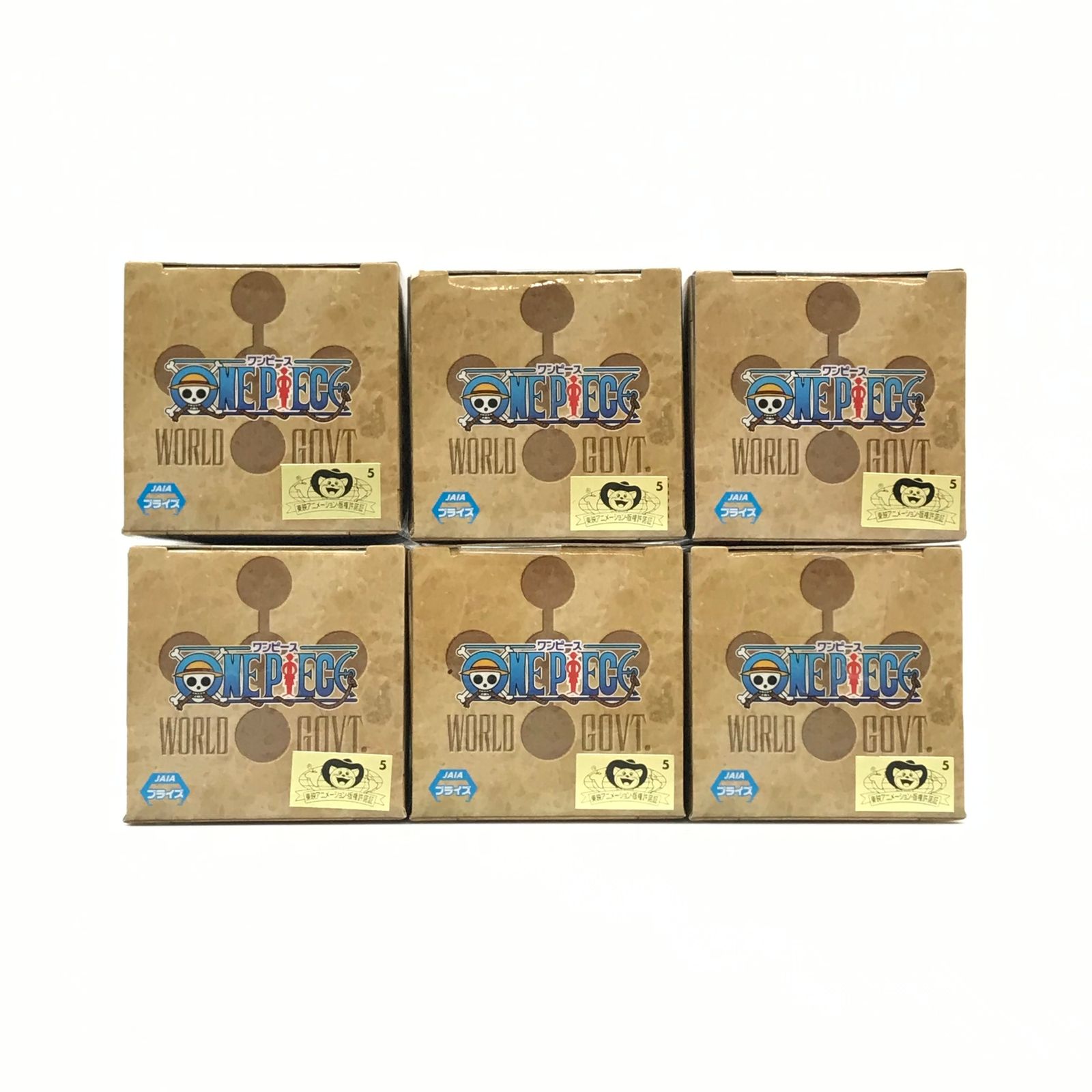 BANPRESTO フィギュア 全6種セット 「ワンピース」 ワールド