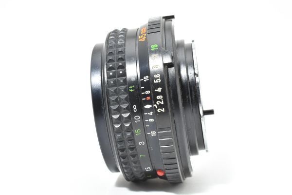 MINOLTA ミノルタ ROKKOR MD 45mm F2 #K476-2 - メルカリ