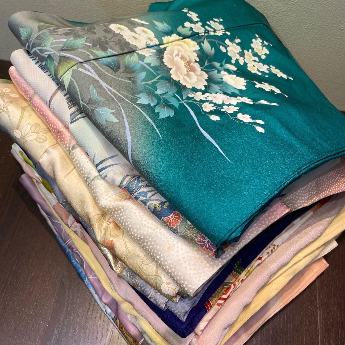 訪問着付け下げ17枚まとめ売りリメイク用素材用 訪問着 付け下げ 17