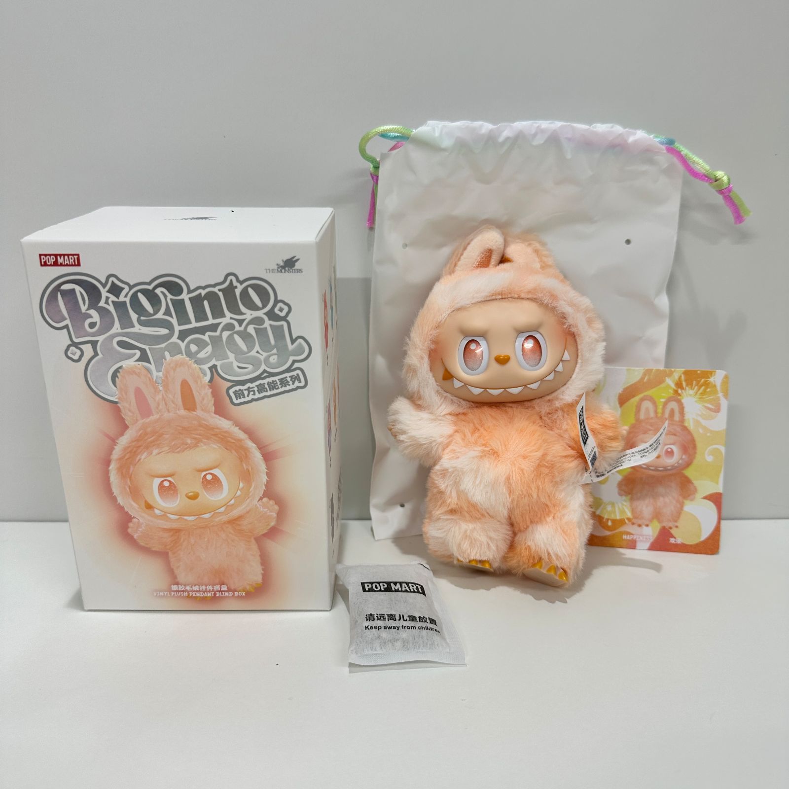 ラブブ ビッグイントゥエナジー ハピネス ポップマート THE MONSTER