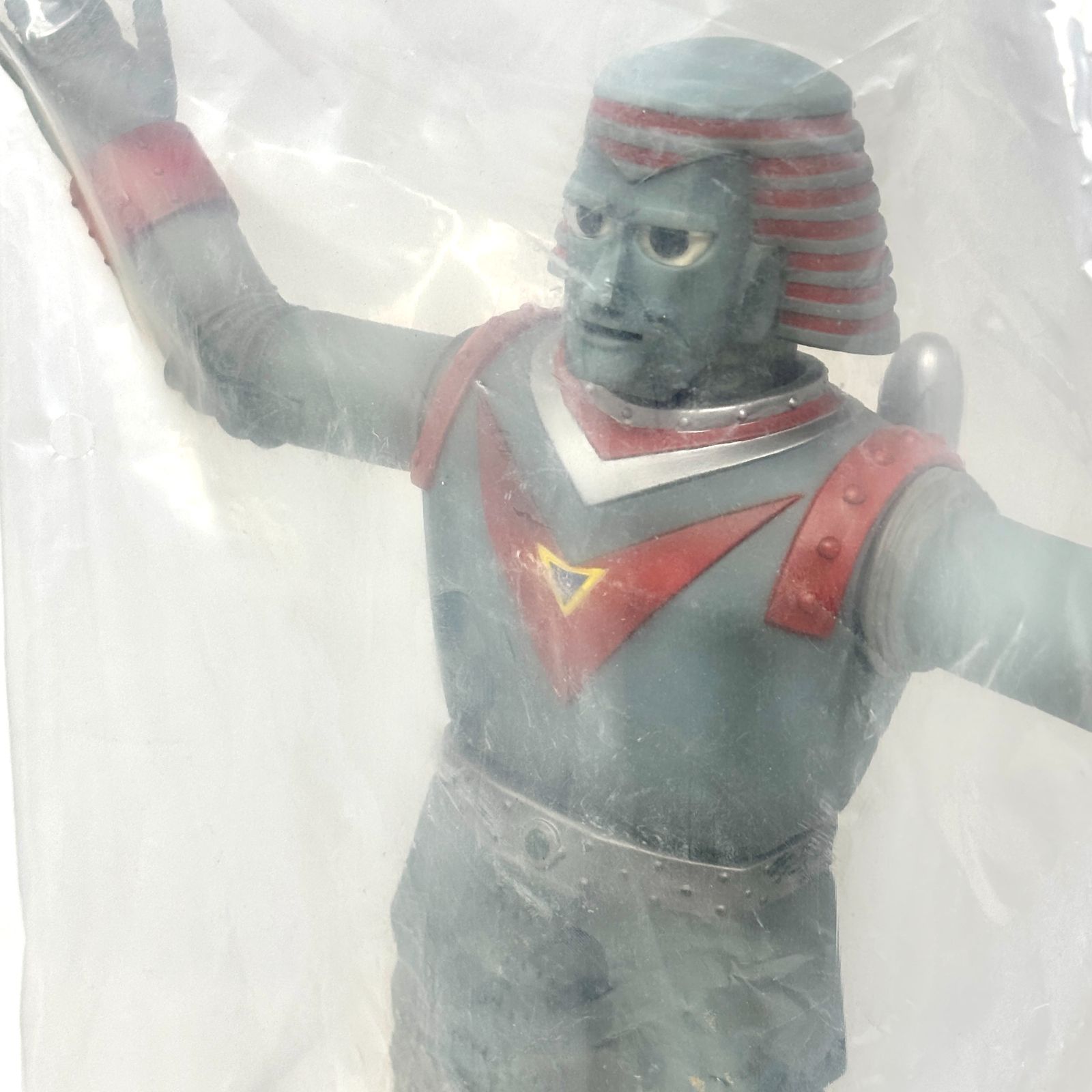 レトロ】未開封品 SEGA ジャイアントロボ ソフビ フィギュア - メルカリ