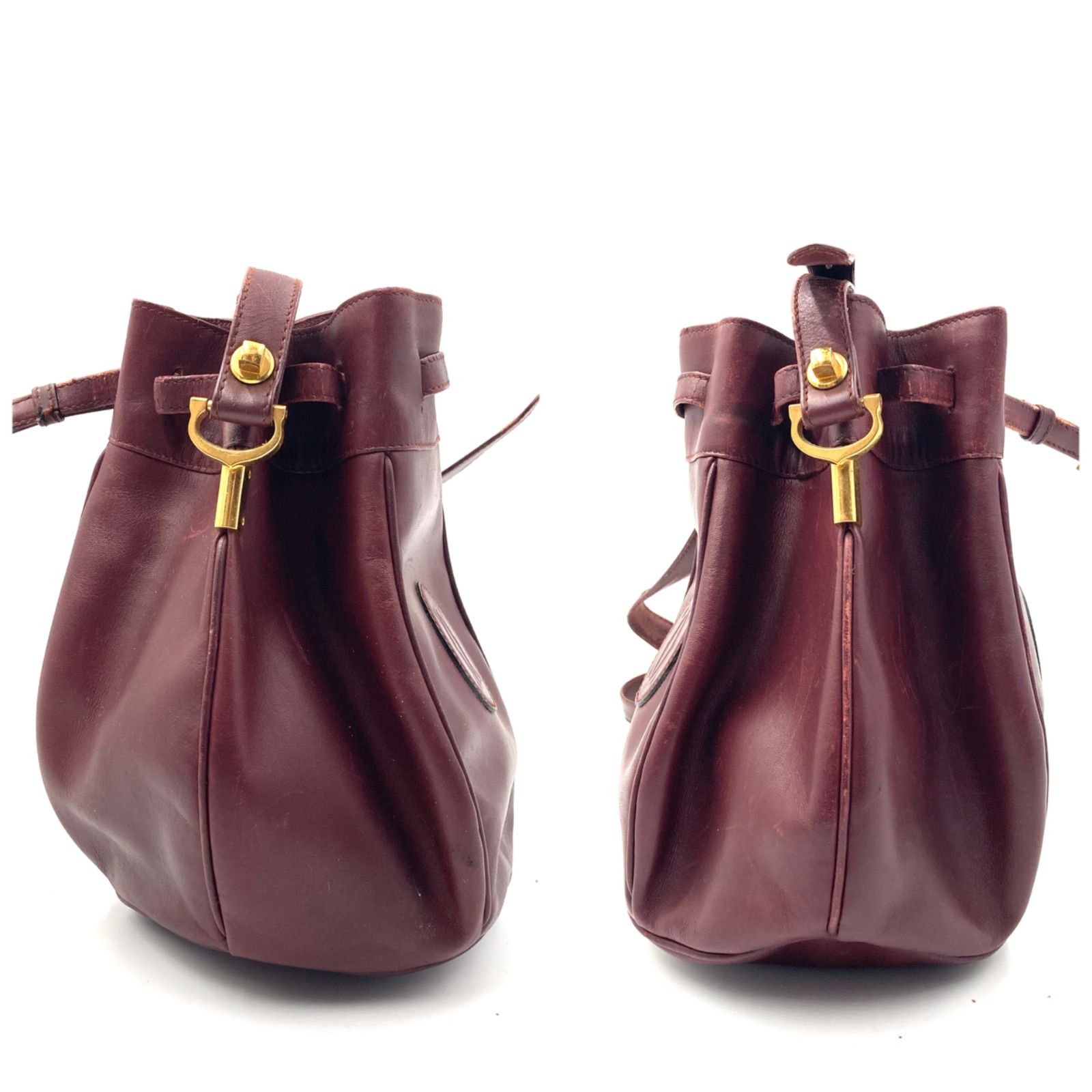 Cartier カルティエ must de Cartier マストドゥカルティエ 巾着