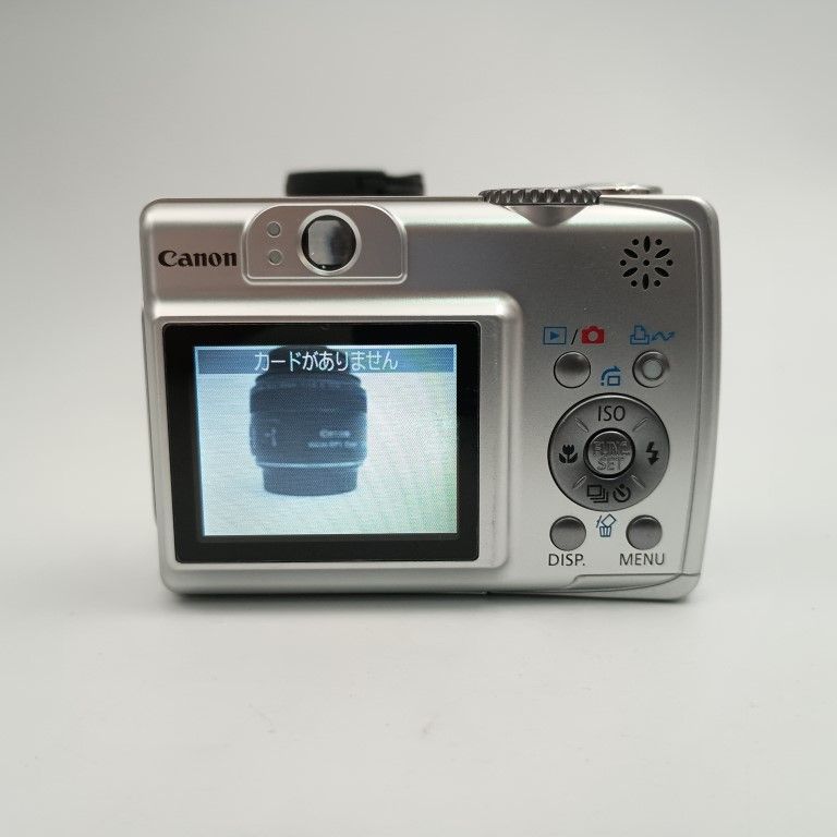 Canon PowerShot A550 Silver コンパクトデジタルカメラ - メルカリ