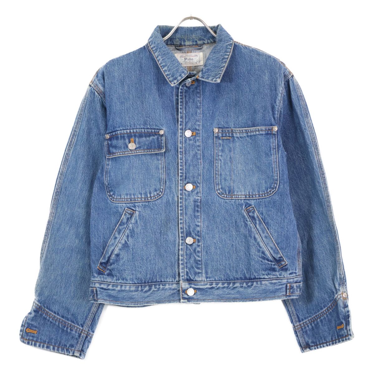 POLO RALPH LAUREN ポロ ラルフローレン ｲﾝﾃﾞｨｺﾞ ｾｶﾝﾄﾞ風 ｻｲﾄﾞﾎﾟｹｯﾄ