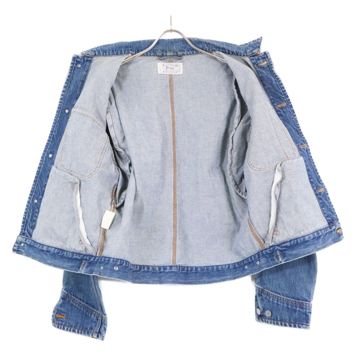 POLO RALPH LAUREN ポロ ラルフローレン ｲﾝﾃﾞｨｺﾞ ｾｶﾝﾄﾞ風 ｻｲﾄﾞﾎﾟｹｯﾄ