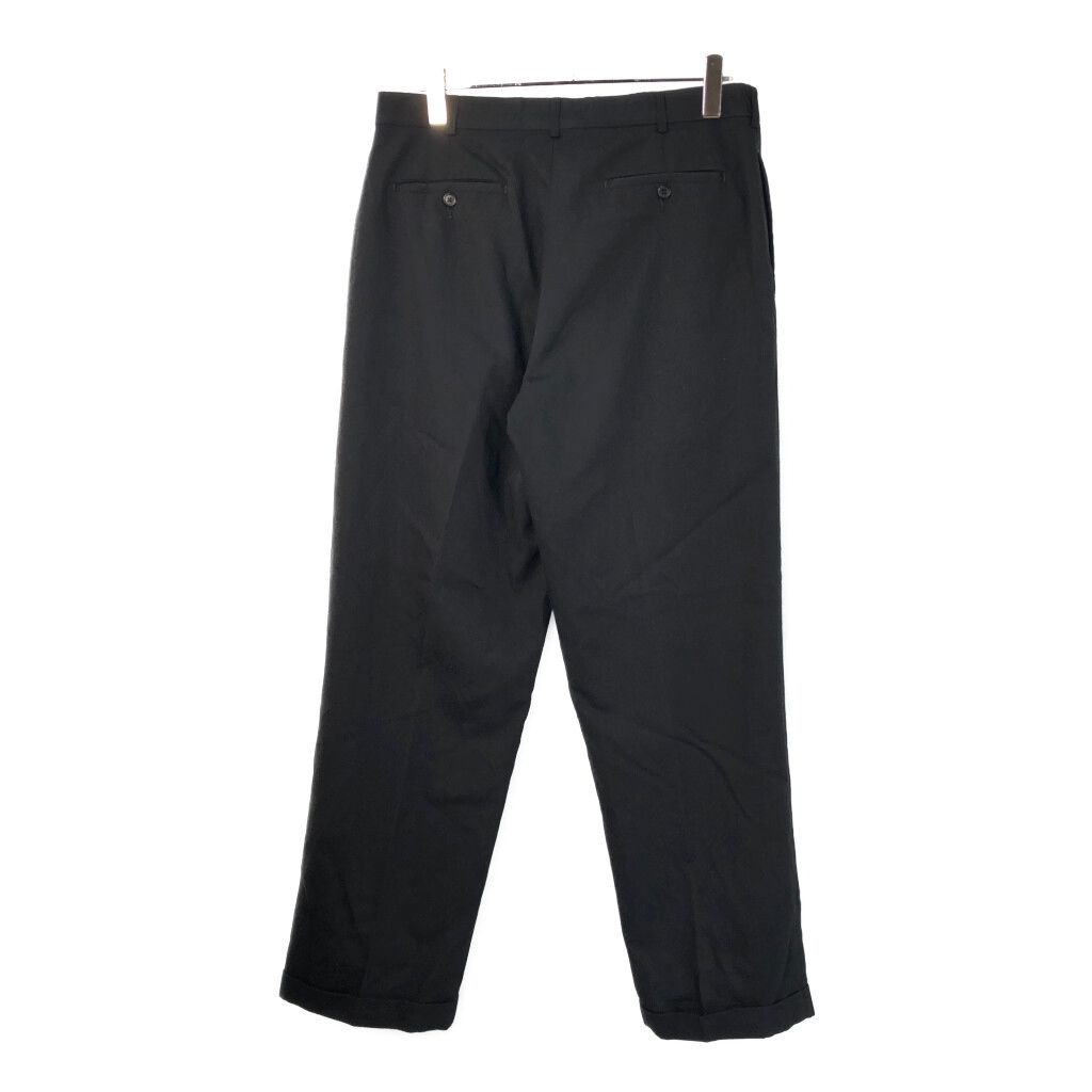 90年代 PERRY ELLIS ペリー エリス 2タック スラックスパンツ ブラック