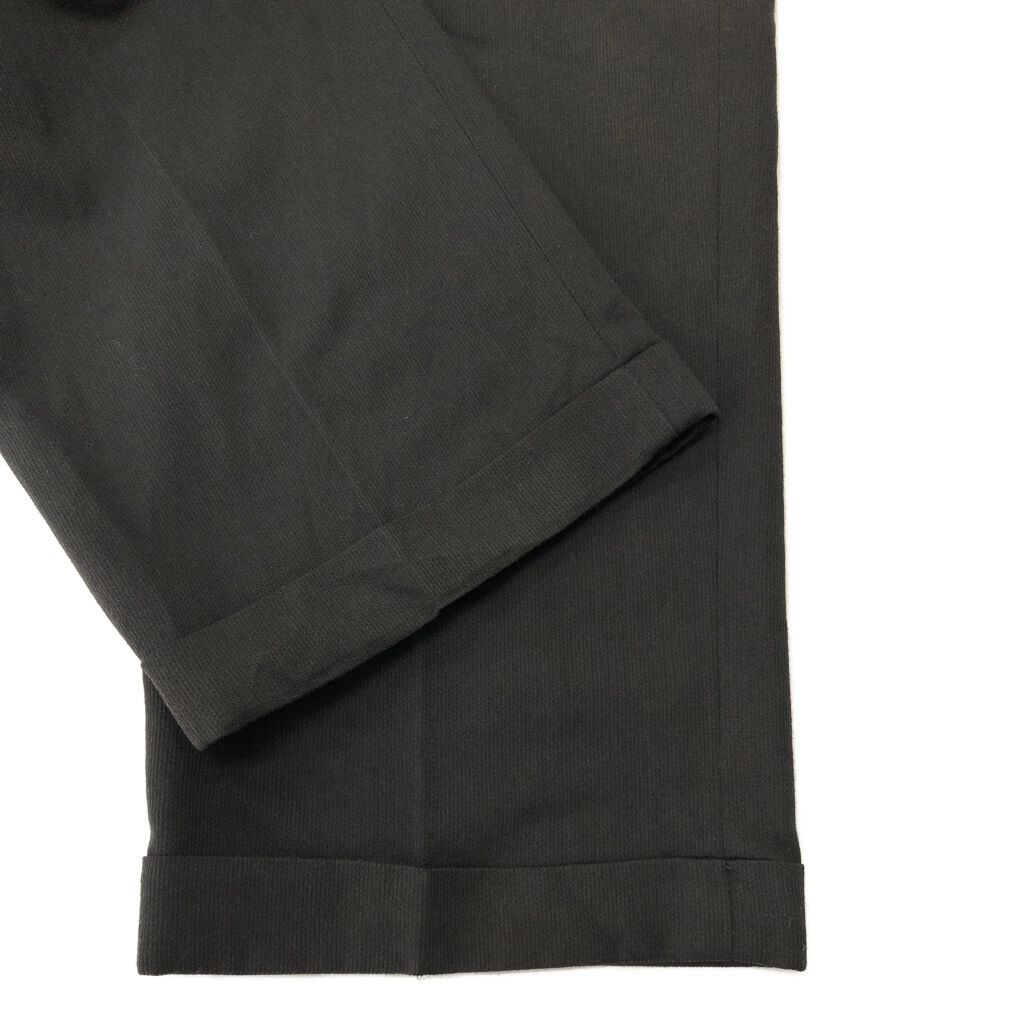 90年代 PERRY ELLIS ペリー エリス 2タック スラックスパンツ ブラック