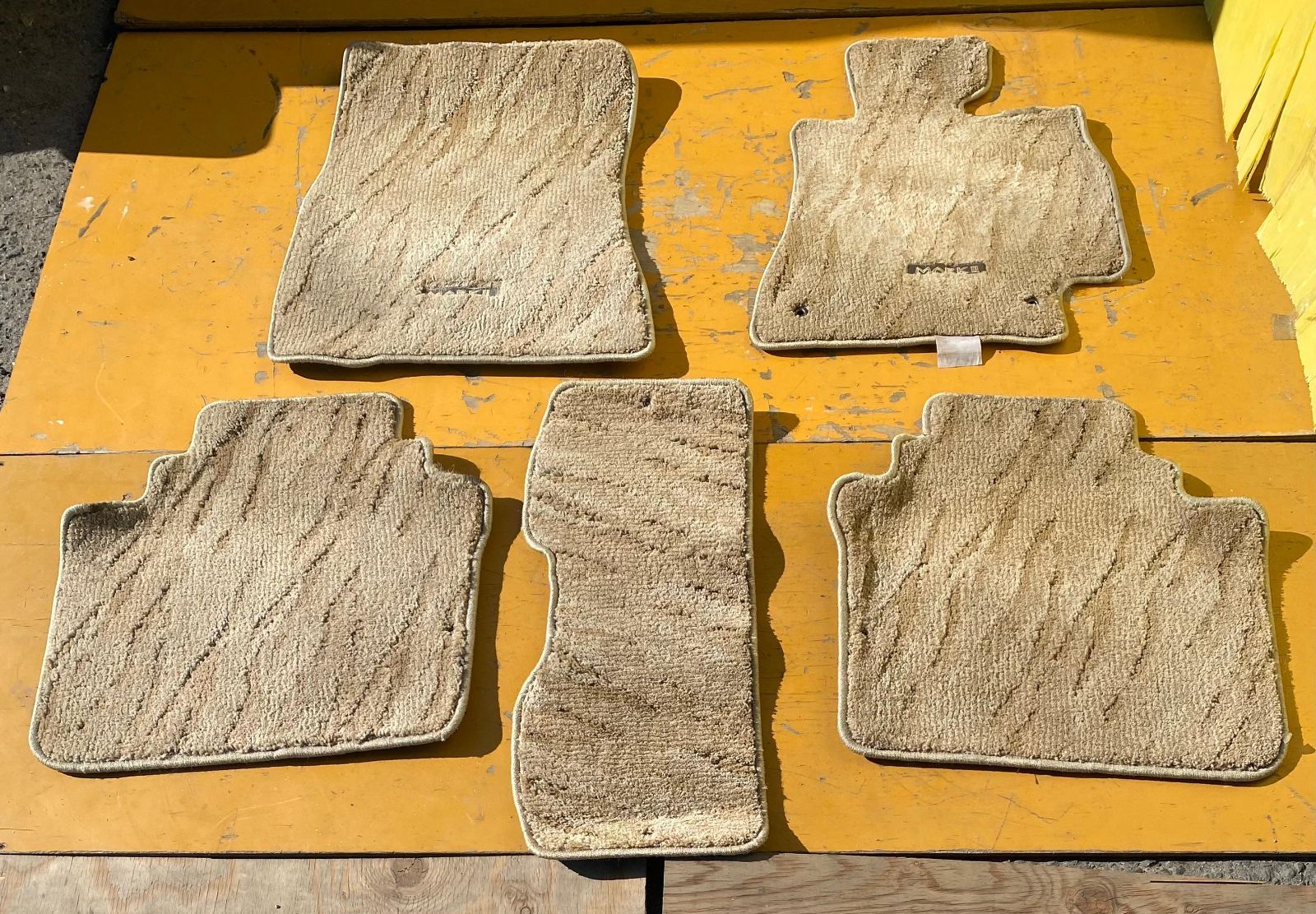 ZT-7491] 純正マークII グランデ JZX110 H12年式 フロアマットセット