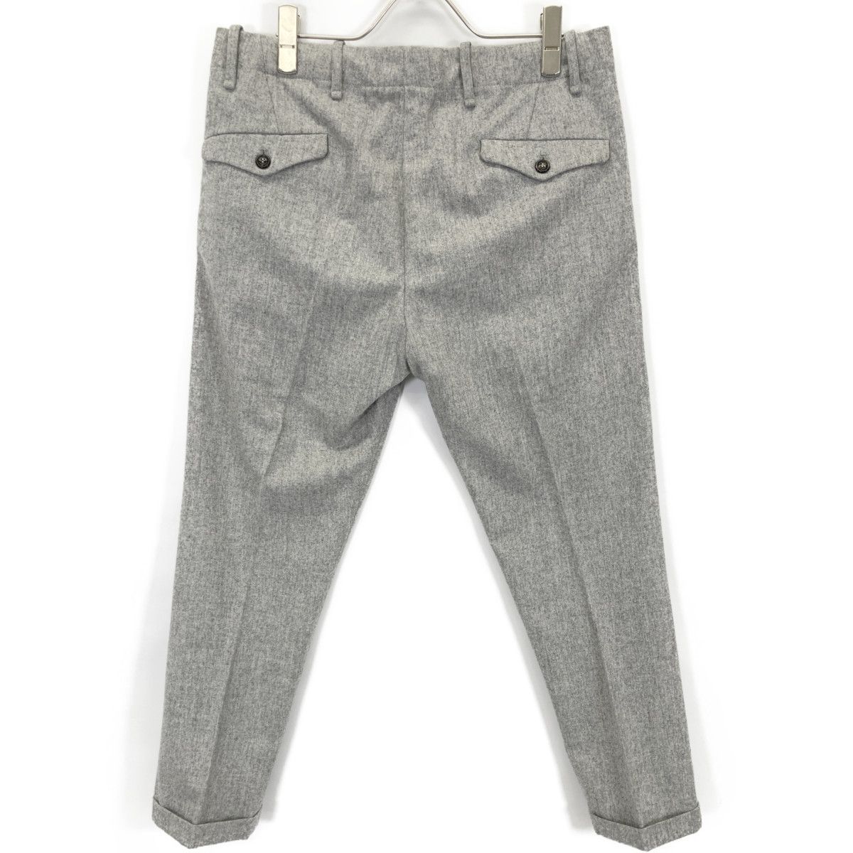 MONCLER モンクレール 15年製 ｸﾞﾚｰ PANTALONE SPORTIVO ｳｰﾙ ｽﾗｯｸｽﾊﾟﾝﾂ