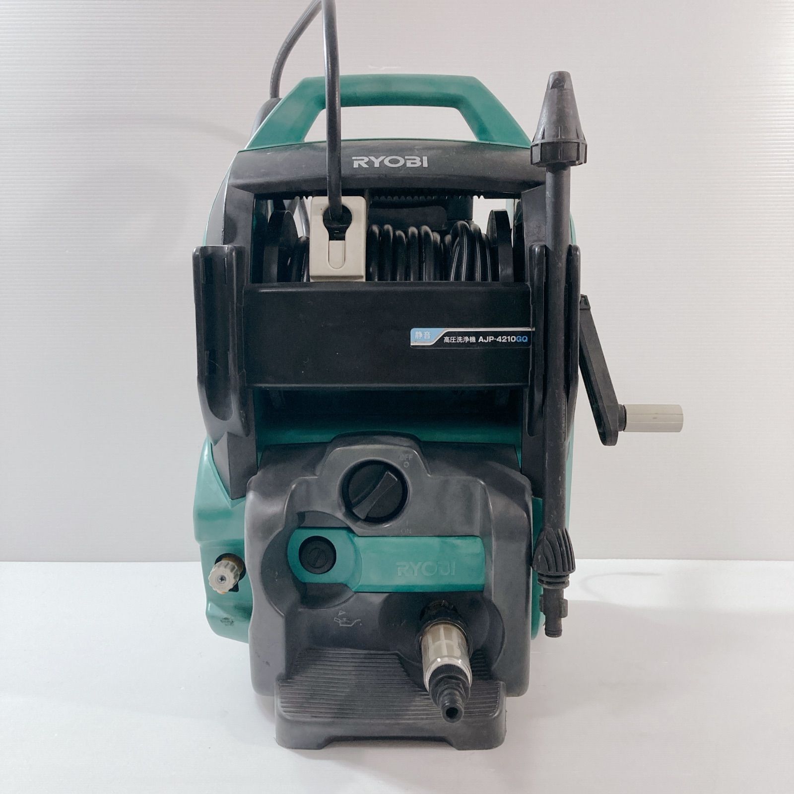 RYOBI 高圧洗浄機 AJP-4210GQ 業務用高圧ホース スチームクリーナー