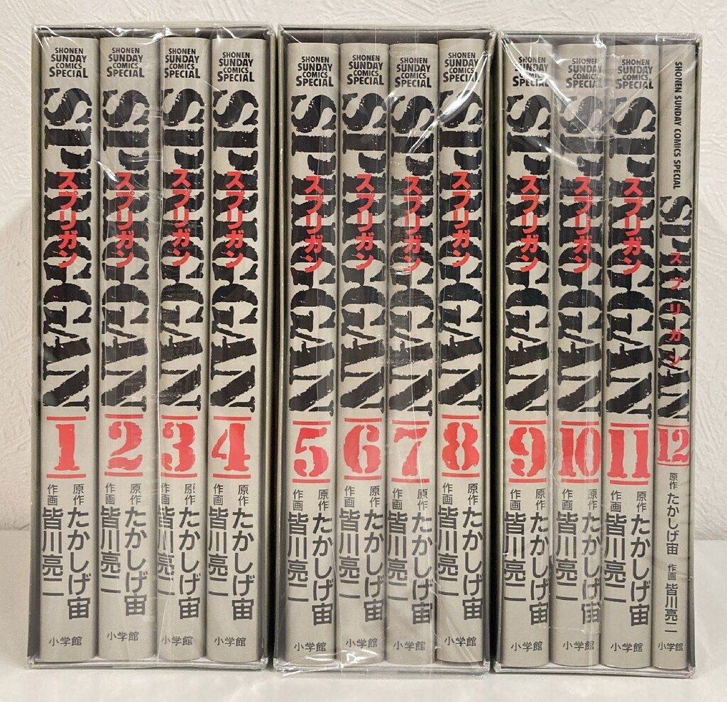 小学館 少年サンデーコミックススペシャル 皆川亮二 スプリガン BOX 全