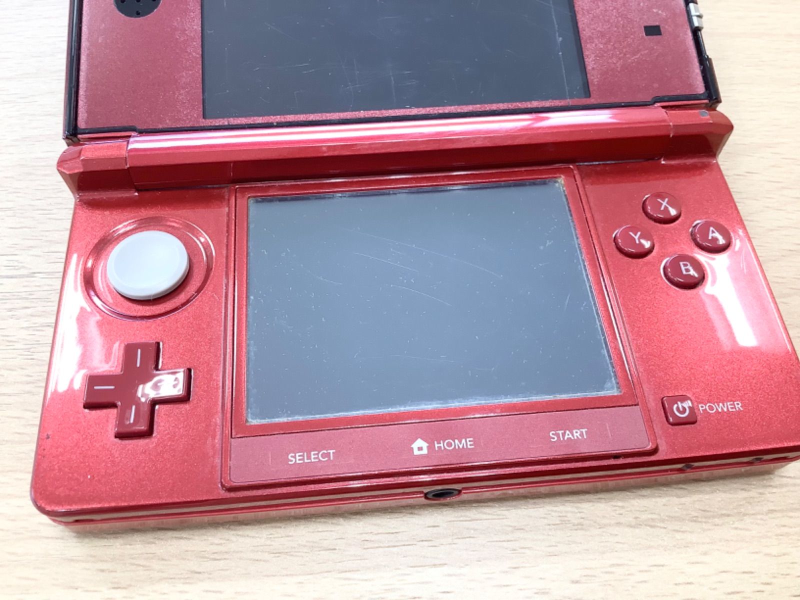 NEWニンテンドー3DS　ジャンク G1572Nintendo 任天堂3DS レッドジャンク - メルカリ