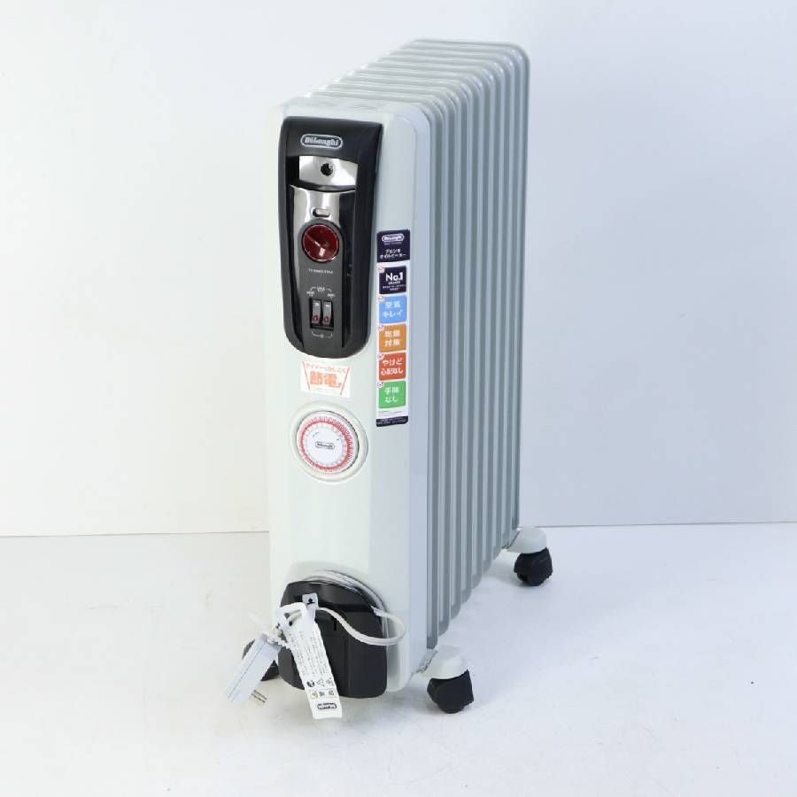 動作品】 De'Longhi デロンギ オイルヒーター H771015EFSN-BK 1500W 10