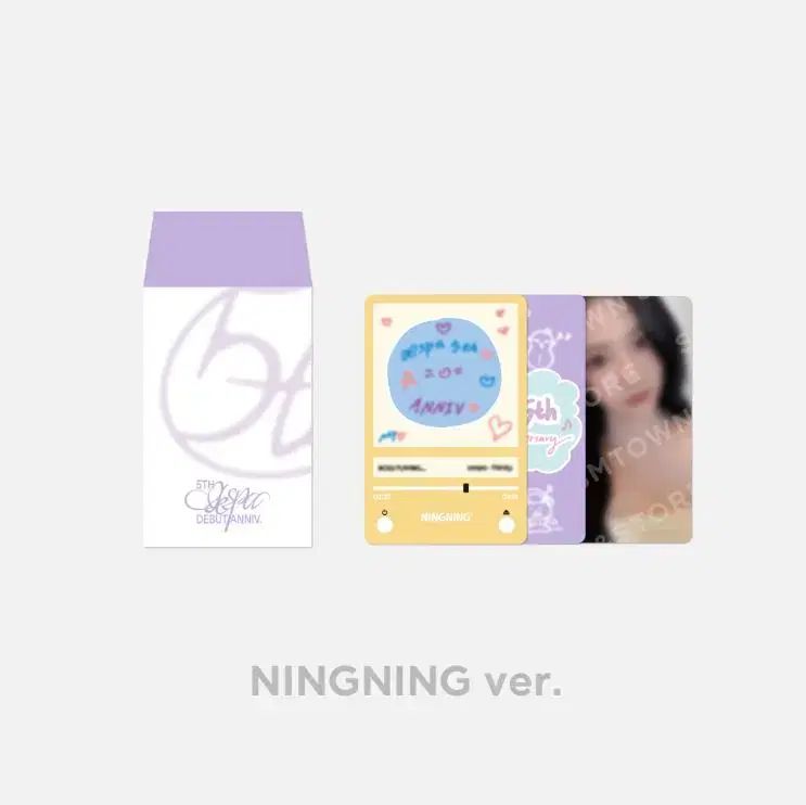 aespa ニンニン 5周年コンサート アクスタ トレカ付き aespa ニンニン