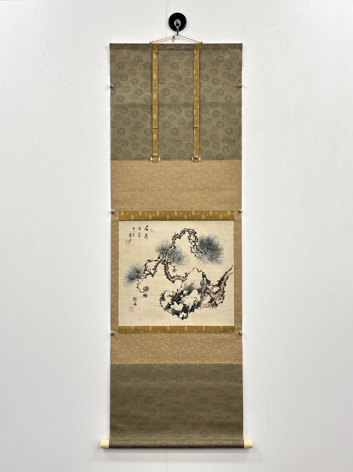 夏目漱石 眉寿 水墨画 - メルカリ