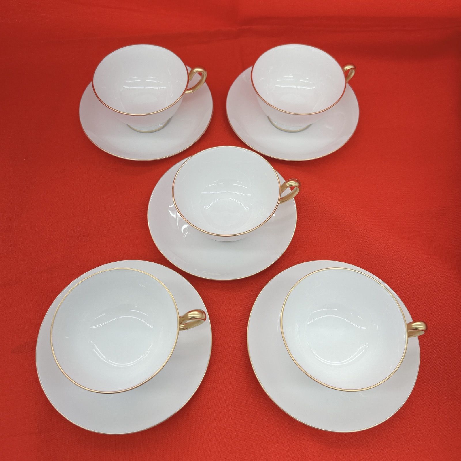 リユース 大倉陶園 カップ＆ソーサー セット 管理260127-02