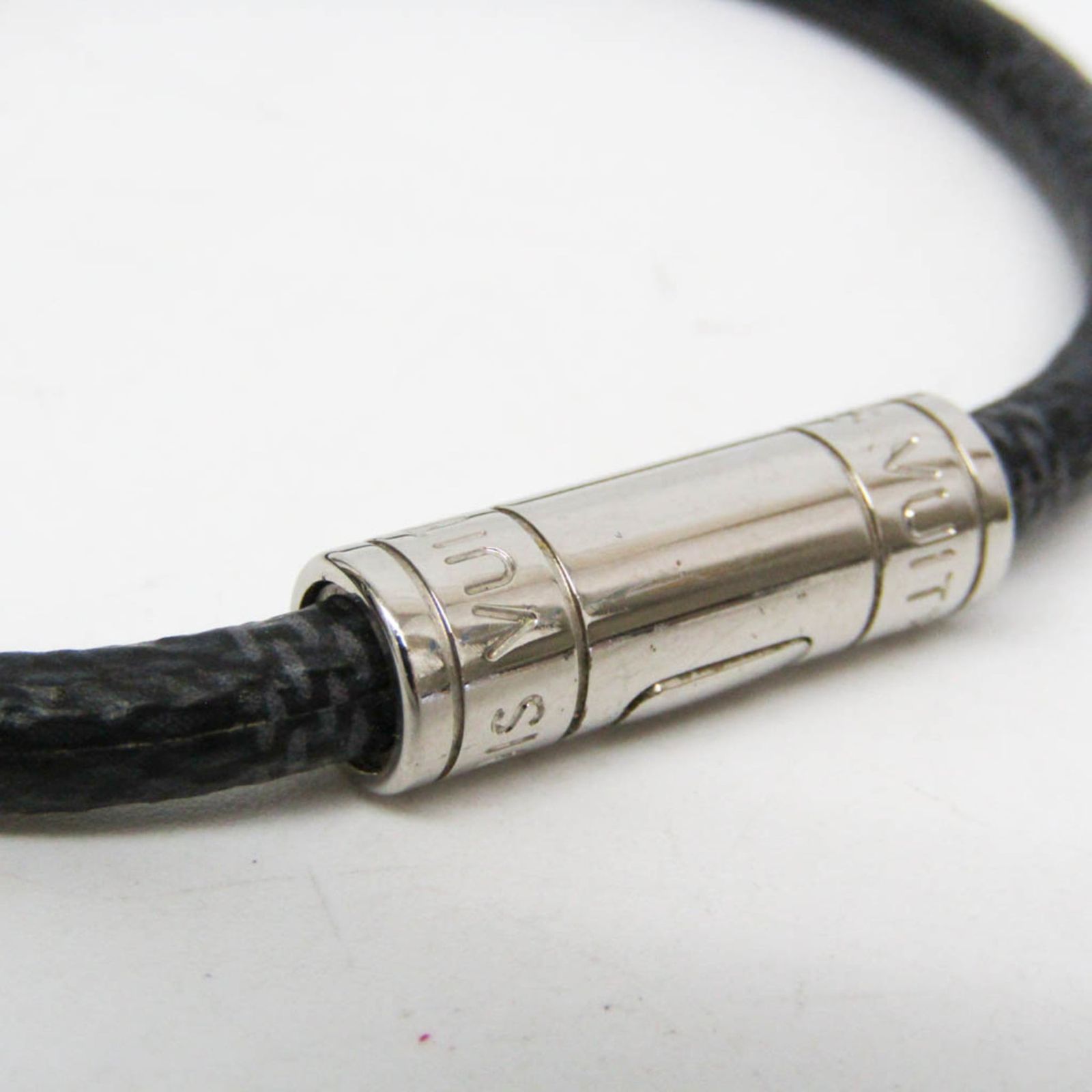 LV ルイヴィトン ブレスレット ダミエグラフィット M6609E ルイ ヴィトン ダミエ グラフィット ブラスレ キープイット