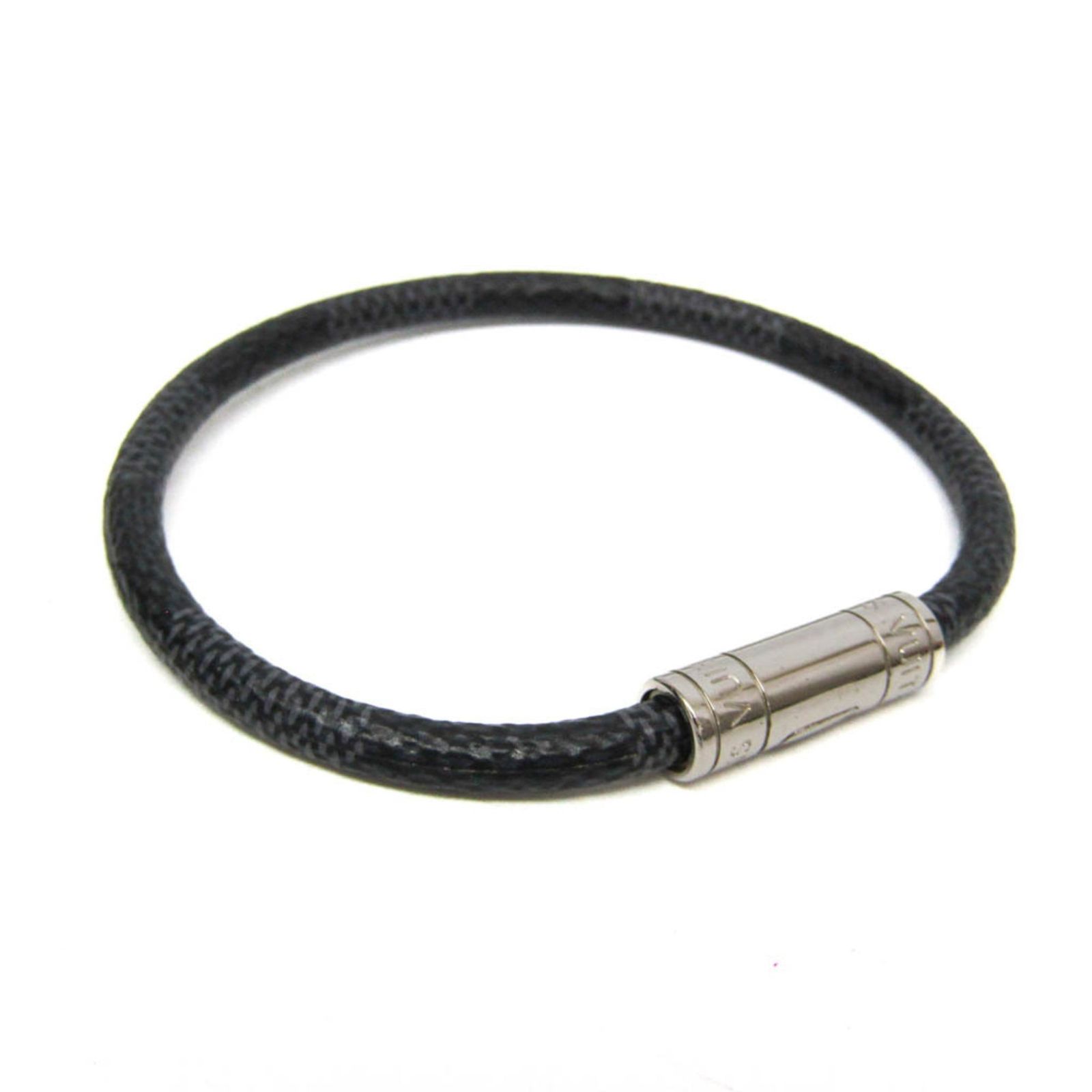 LV ルイヴィトン ブレスレット ダミエグラフィット M6609E ルイ ヴィトン ダミエ グラフィット ブラスレ キープイット