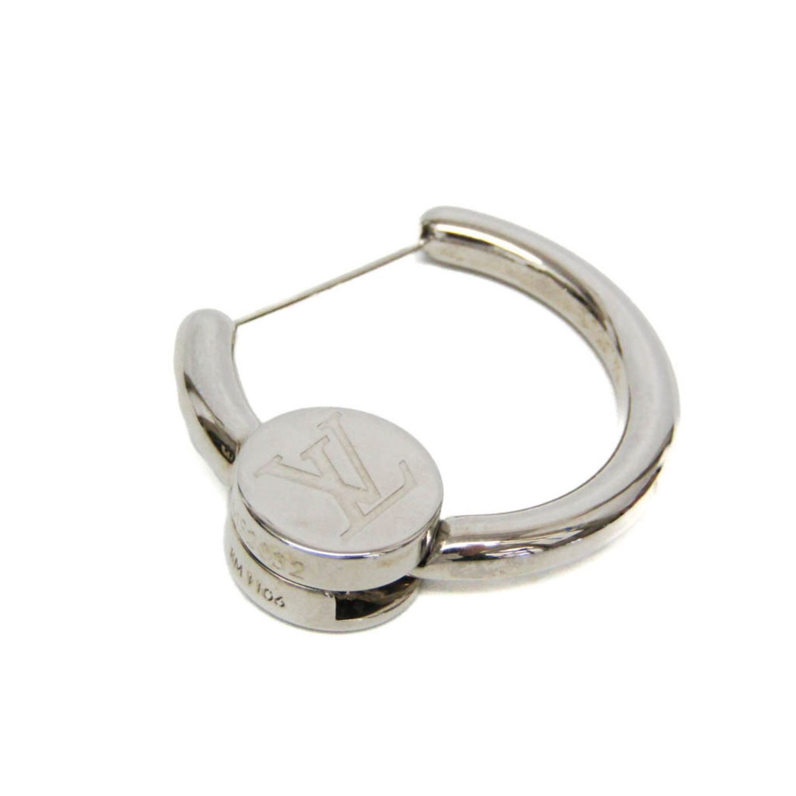 確実正規品　美品　ルイヴィトン　ブローチ　フープ型　MP2032 シルバー 確実正規品 美品 ルイヴィトン ブローチ フープ型 MP2032 シルバー