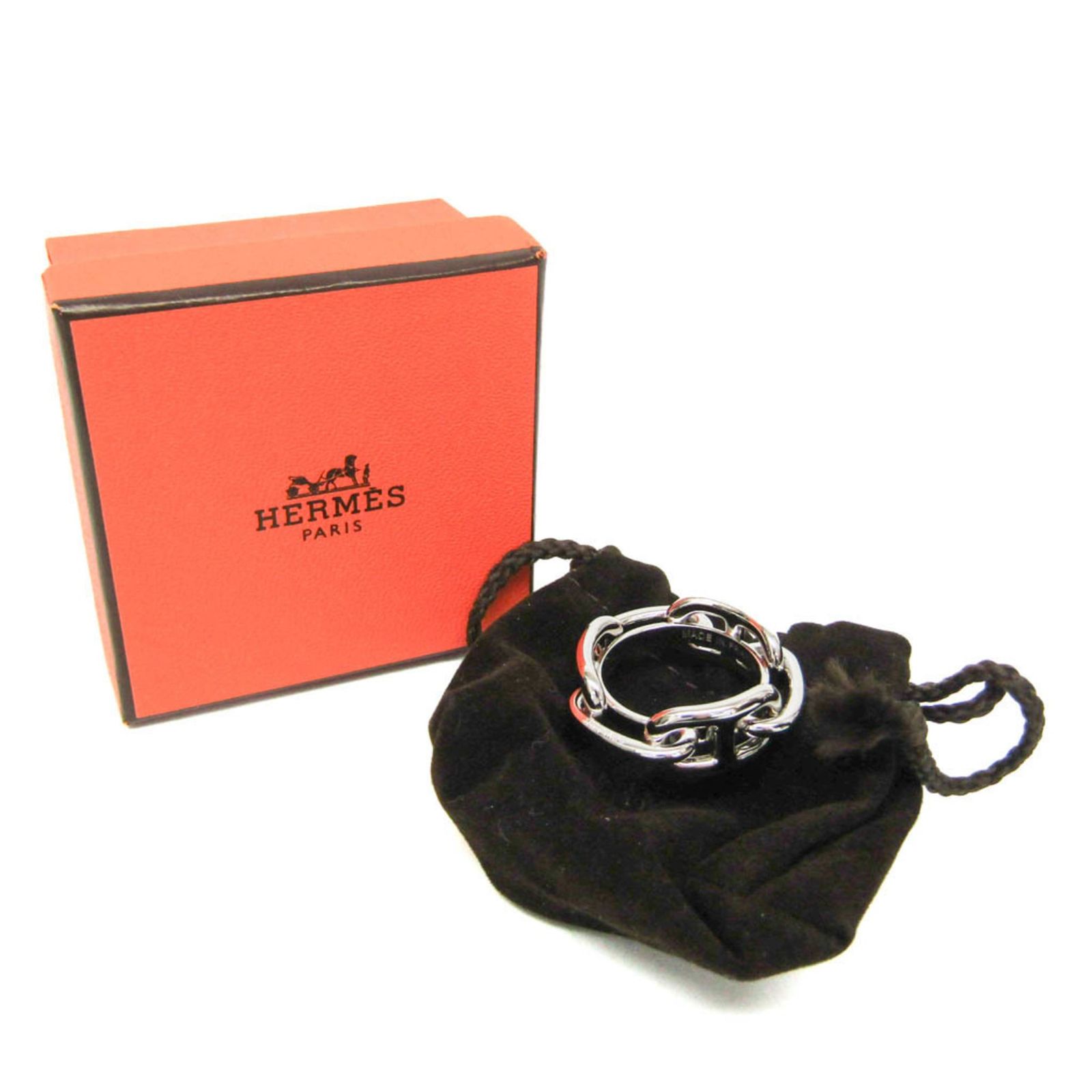 エルメス(Hermes) メタル スカーフリング シルバー ルガテ