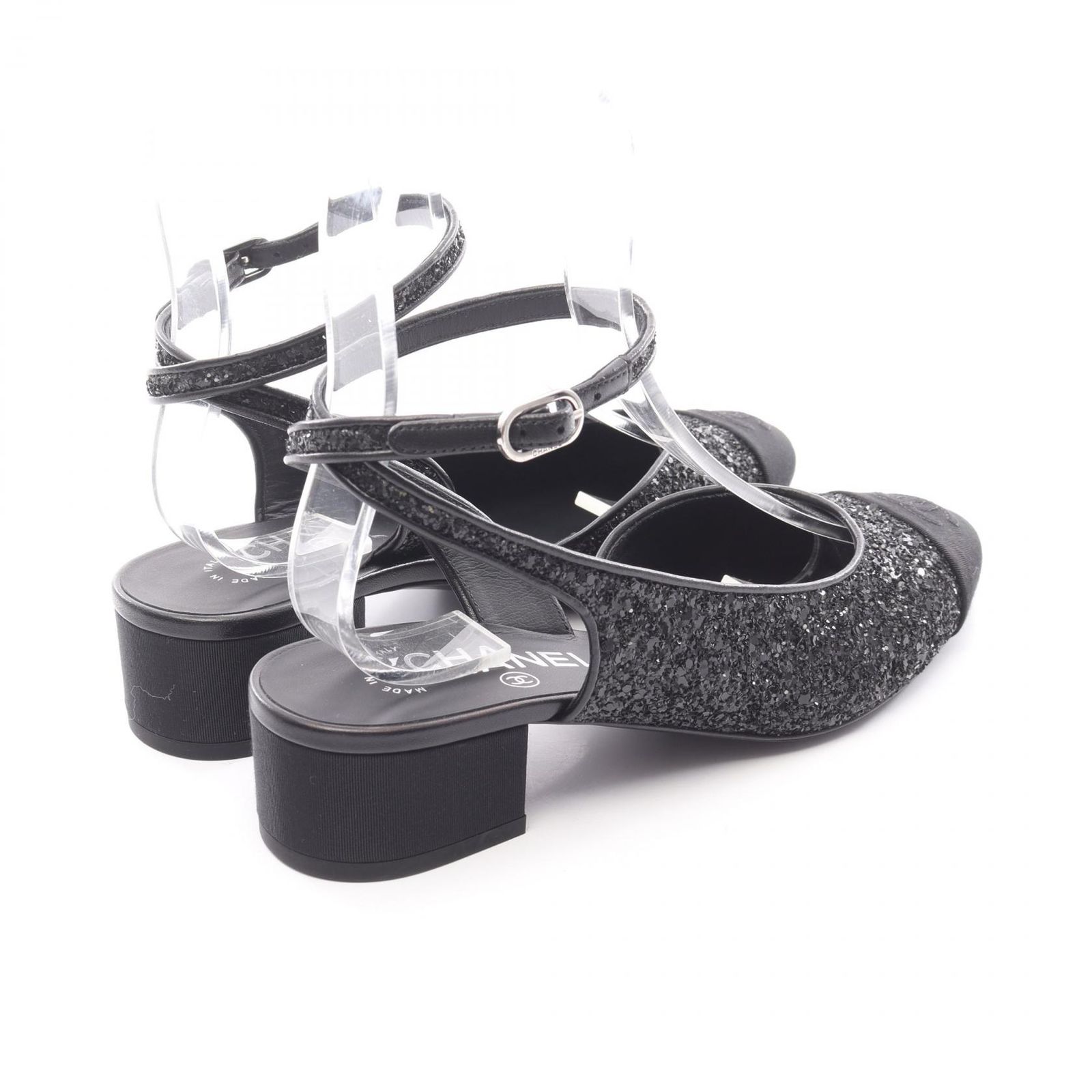 シャネル CHANEL パンプス ココマーク G37594 レザー ココマーク