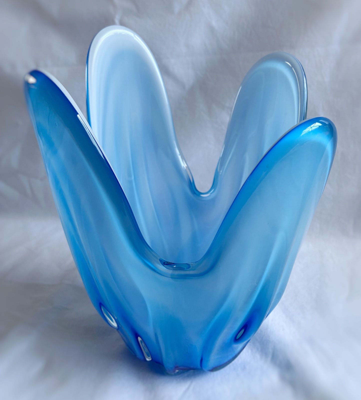 昭和レトロ🌷】カメイガラス KAMEI GLASS OSAKA 花瓶 花器 フラワー