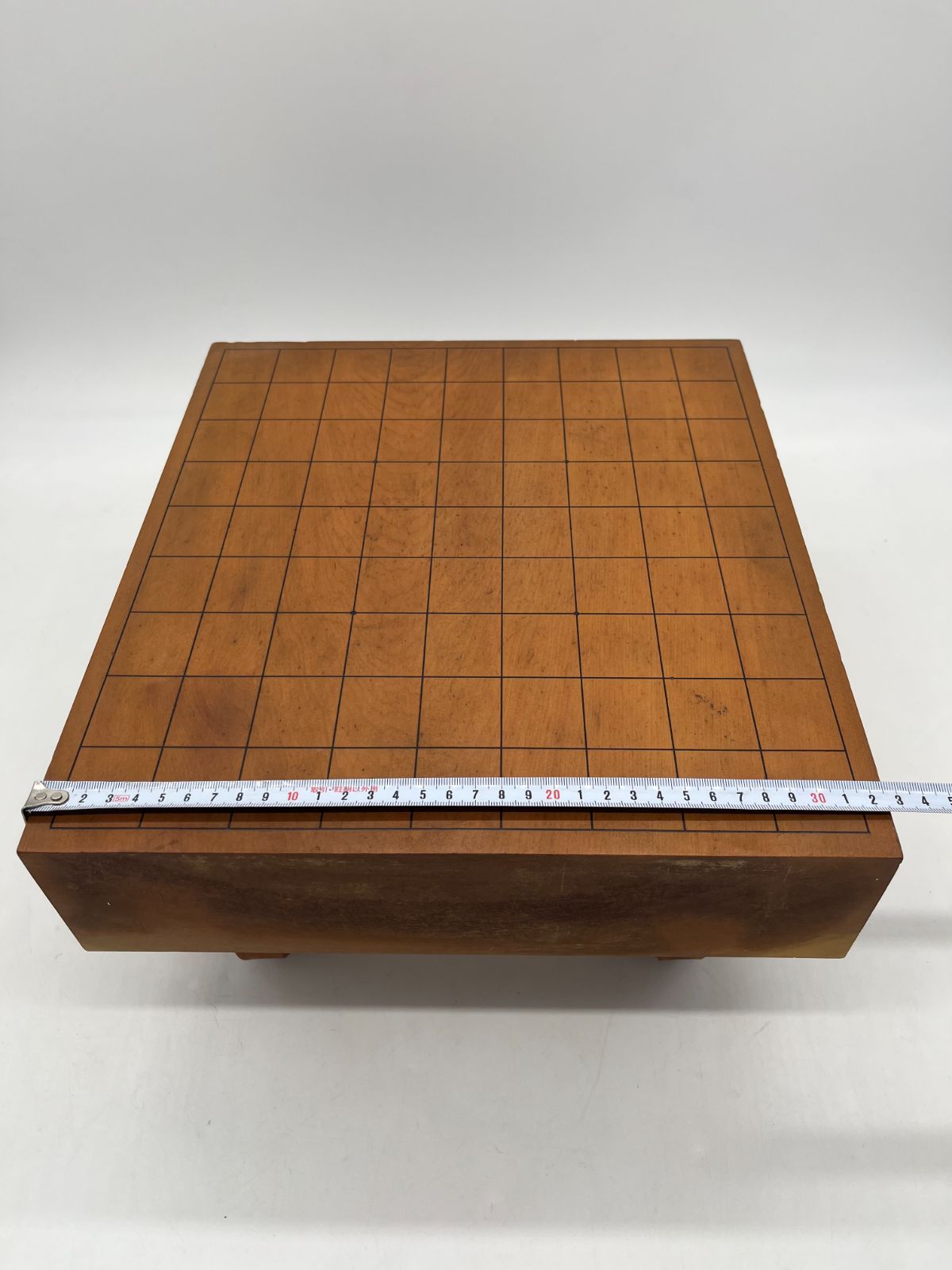 将棋盤 脚つき 臍あり へそ 将棋 インテリア ボードゲーム 昭和レトロ