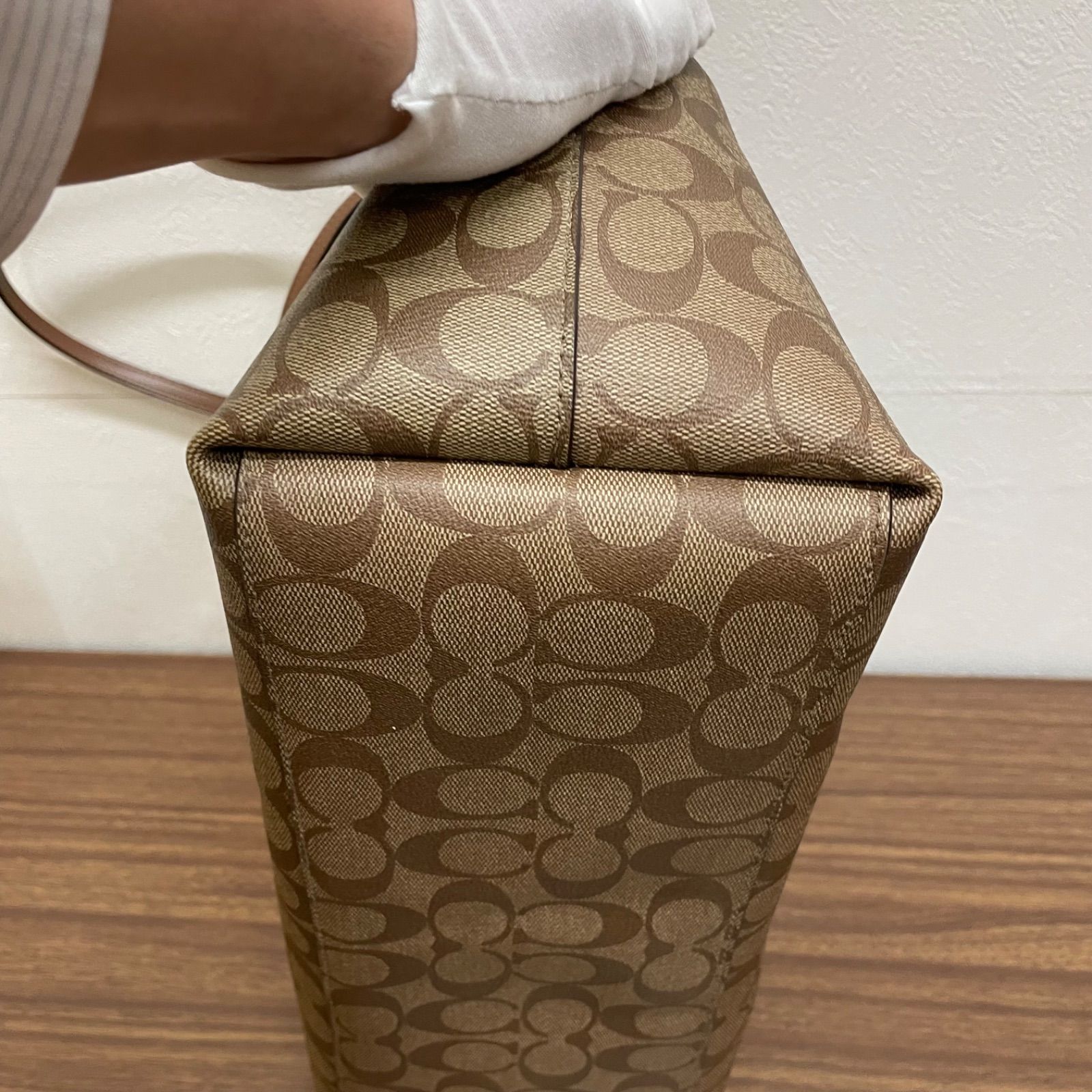 美品 COACH バックパック PVCレザー ブラウン シグネチャー 楽天市場】コーチ リュック レディース COACH バックパック バッグ