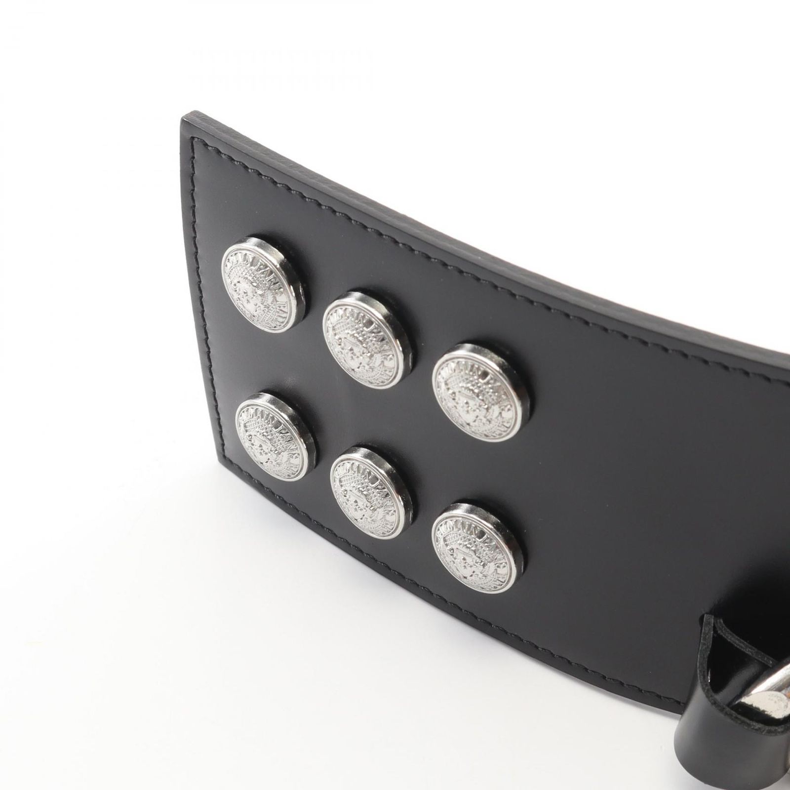 バルマン BALMAIN ベルト レザー ベルト メンズ Used A - メルカリ