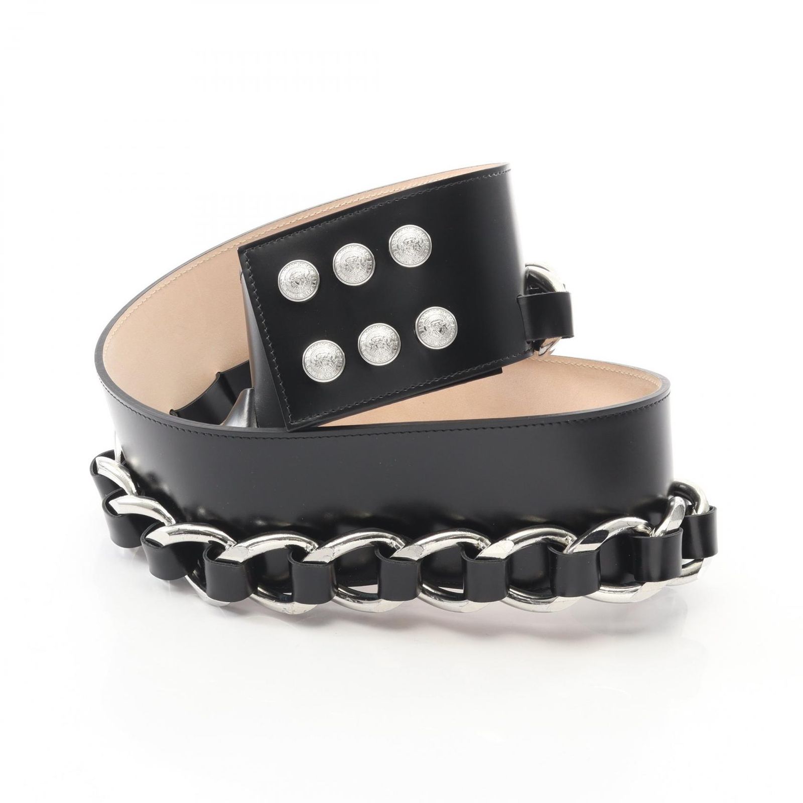 バルマン BALMAIN ベルト レザー ベルト メンズ Used A - メルカリ