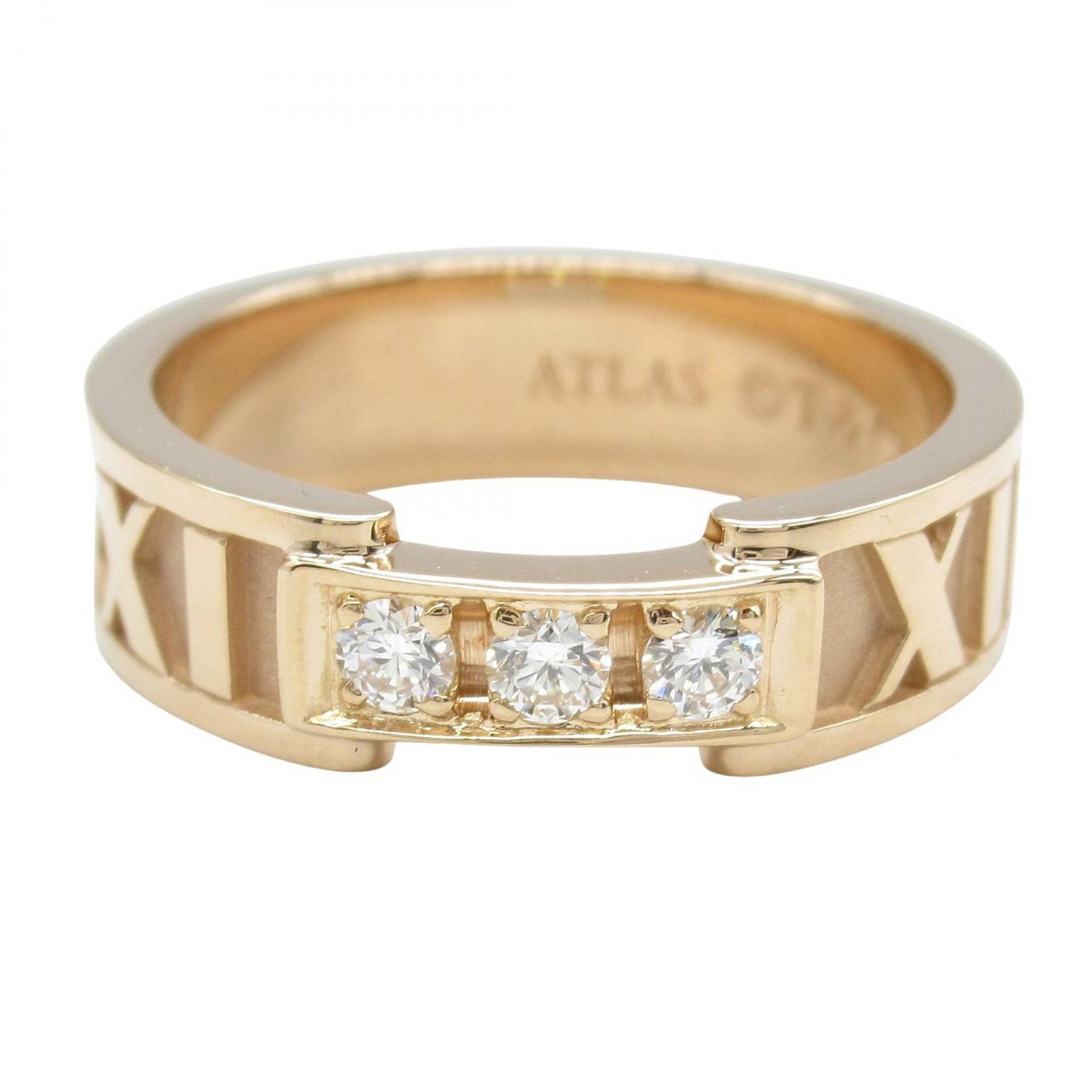 ティファニー TIFFANY＆CO リング・指輪 アトラスリング ダイヤ #8 
