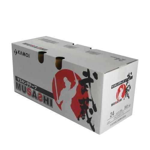 カモ井 車輌用マスキングテープ「武蔵」 24ミリ×18M 50巻入 - メルカリ