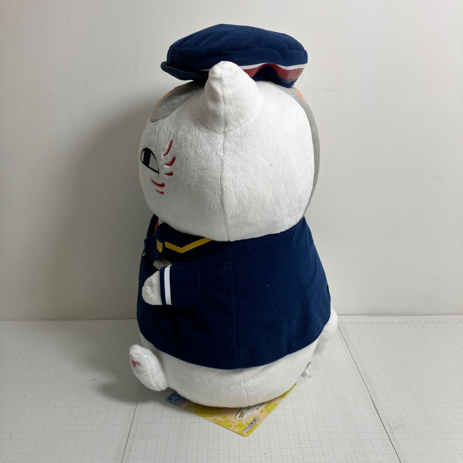 瀬戸店】タグ付き ラストワン賞 駅長ニャンコ先生ぬいぐるみ