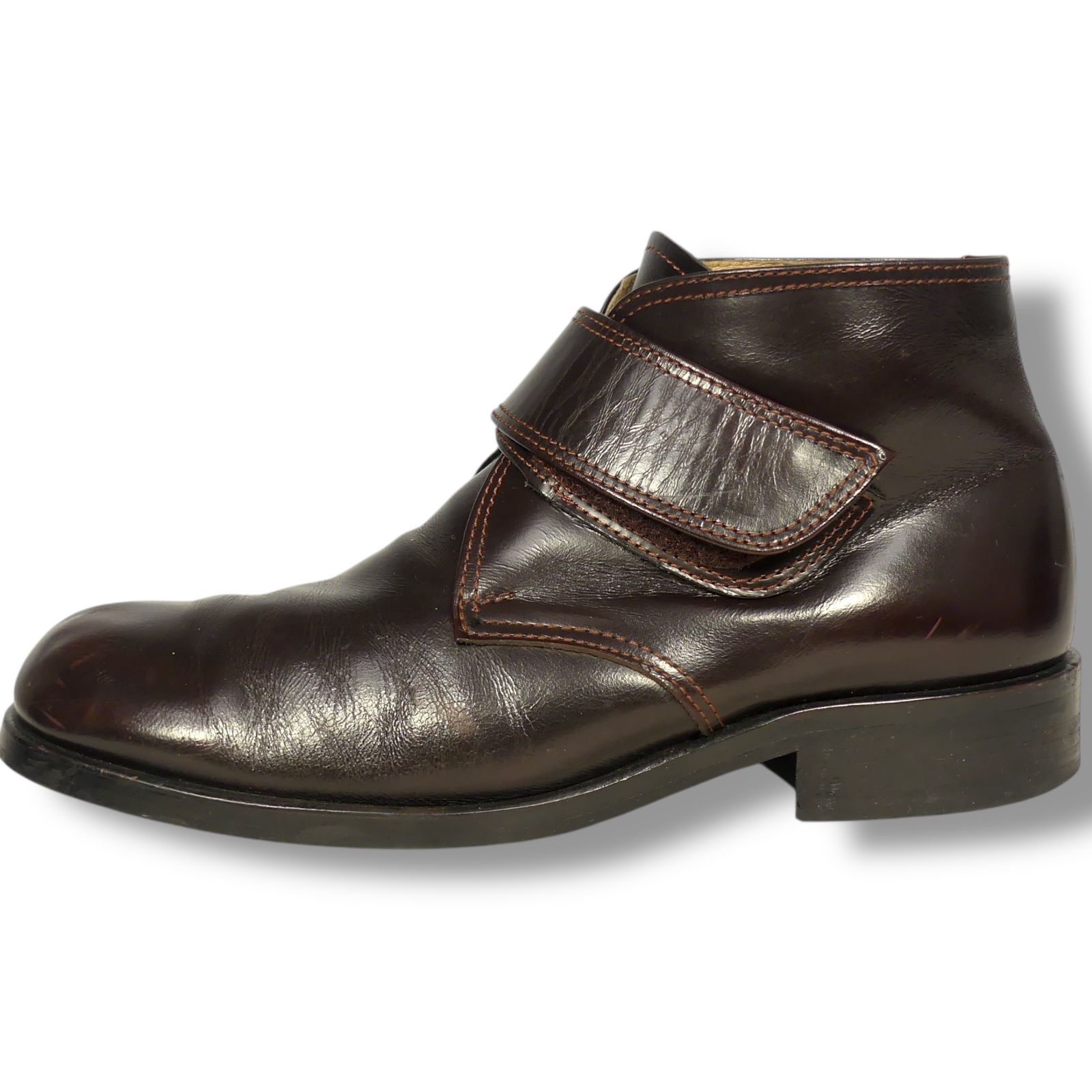 TAKEO KIKUCHI タケオキクチ チャッカブーツ 25 本革 メンズ 5 茶