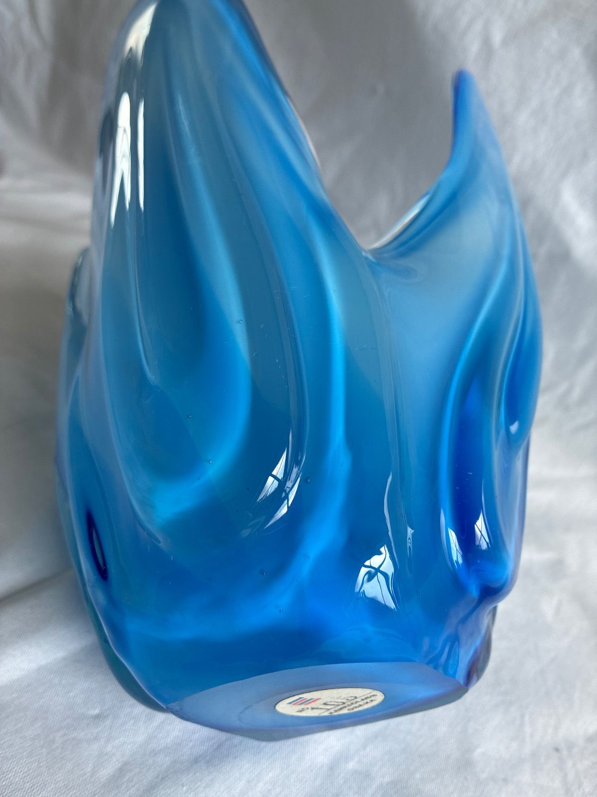 昭和レトロ🌷】カメイガラス KAMEI GLASS OSAKA 花瓶 花器 フラワー