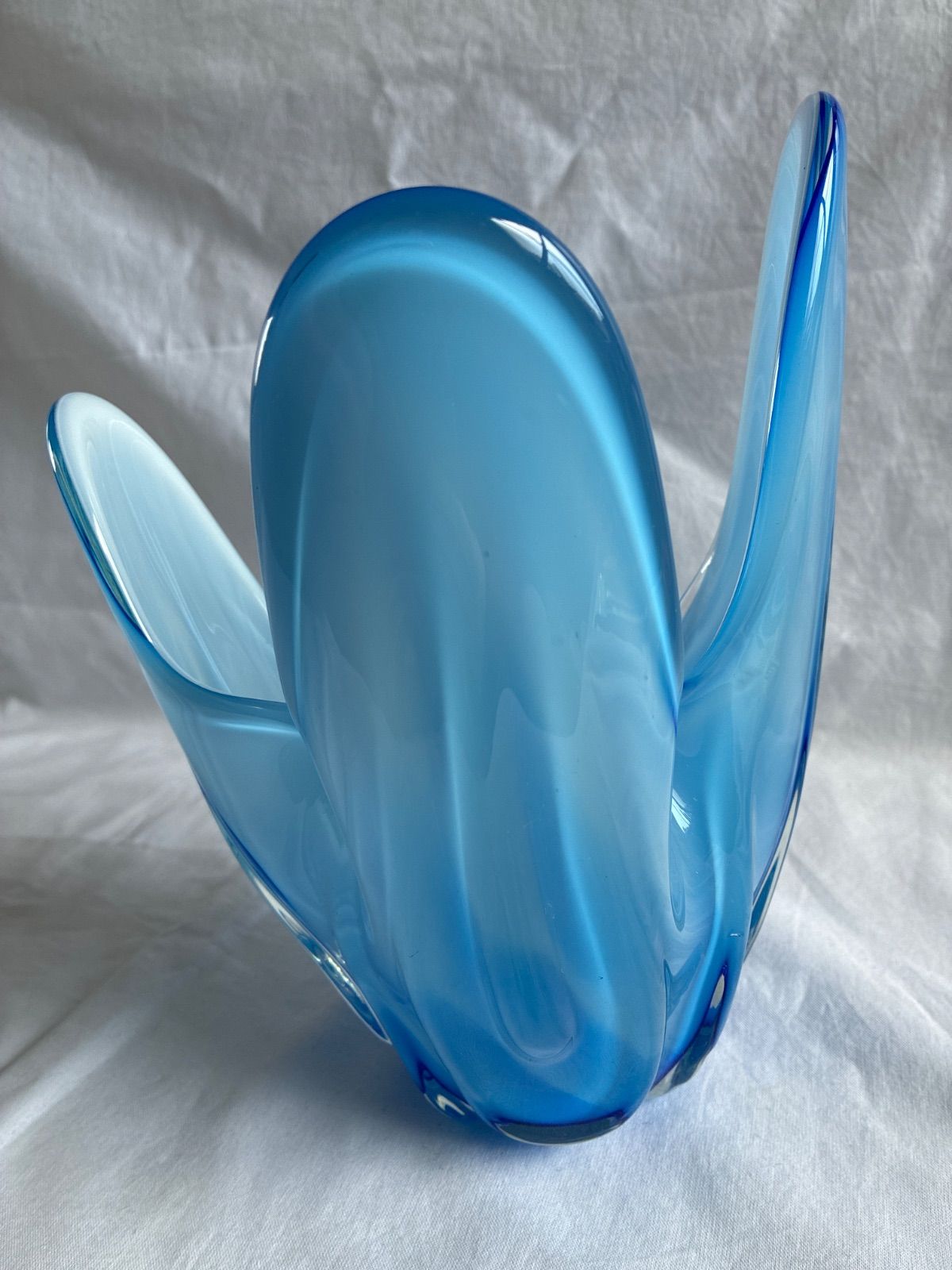 昭和レトロ🌷】カメイガラス KAMEI GLASS OSAKA 花瓶 花器 フラワー