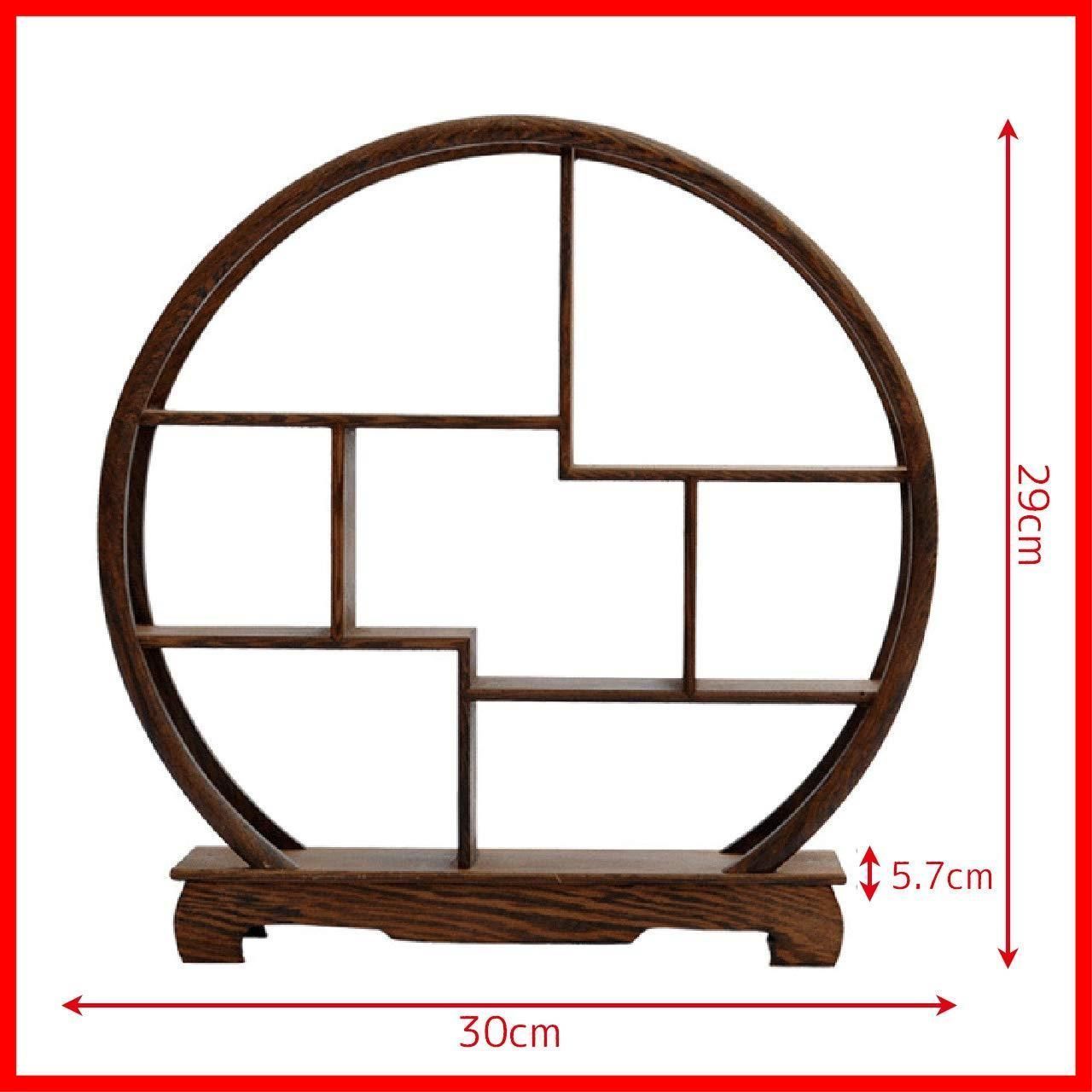 最短発送】モダン 和風 木製 アンティーク 花台 ディスプレイ 棚 台