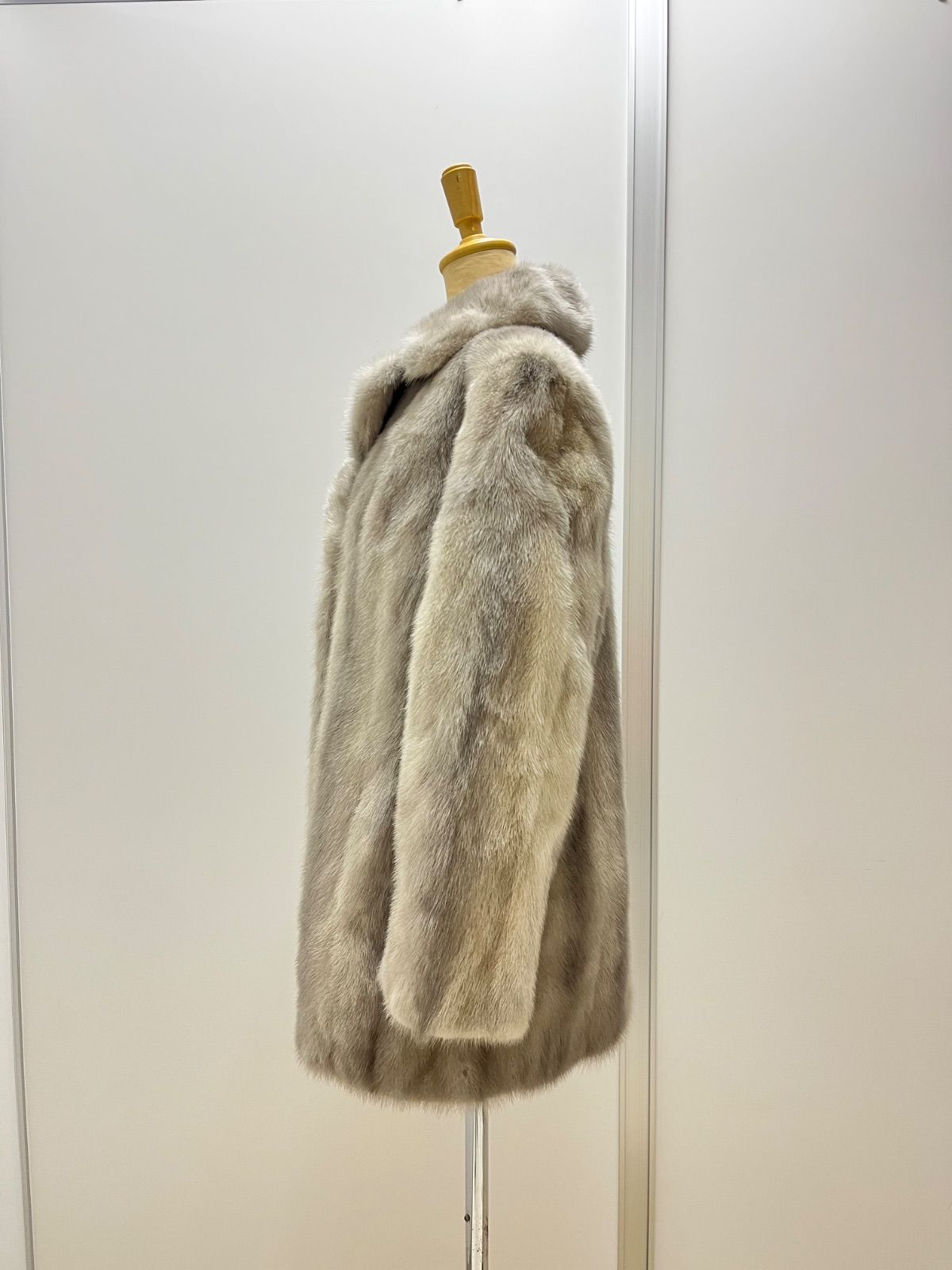 ミンクコート 毛皮 リアルファー C2601271 - メルカリ